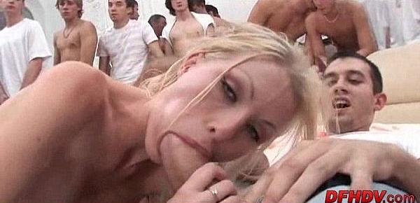  whore gangbanged by 50 dudes 047